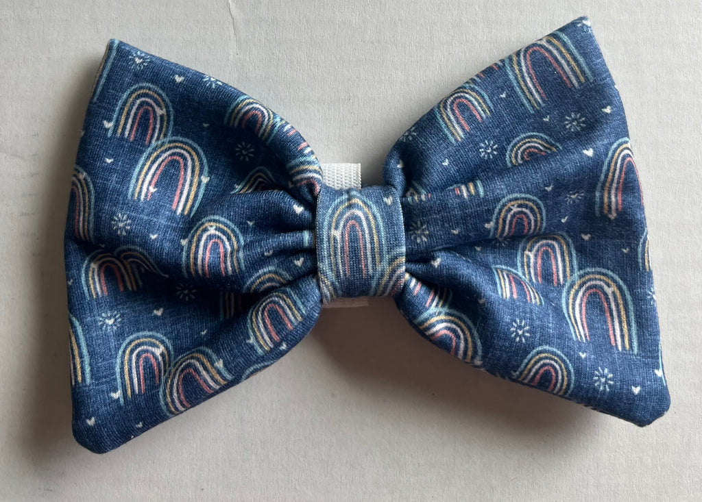 Twilight Rainbow Bow Tie