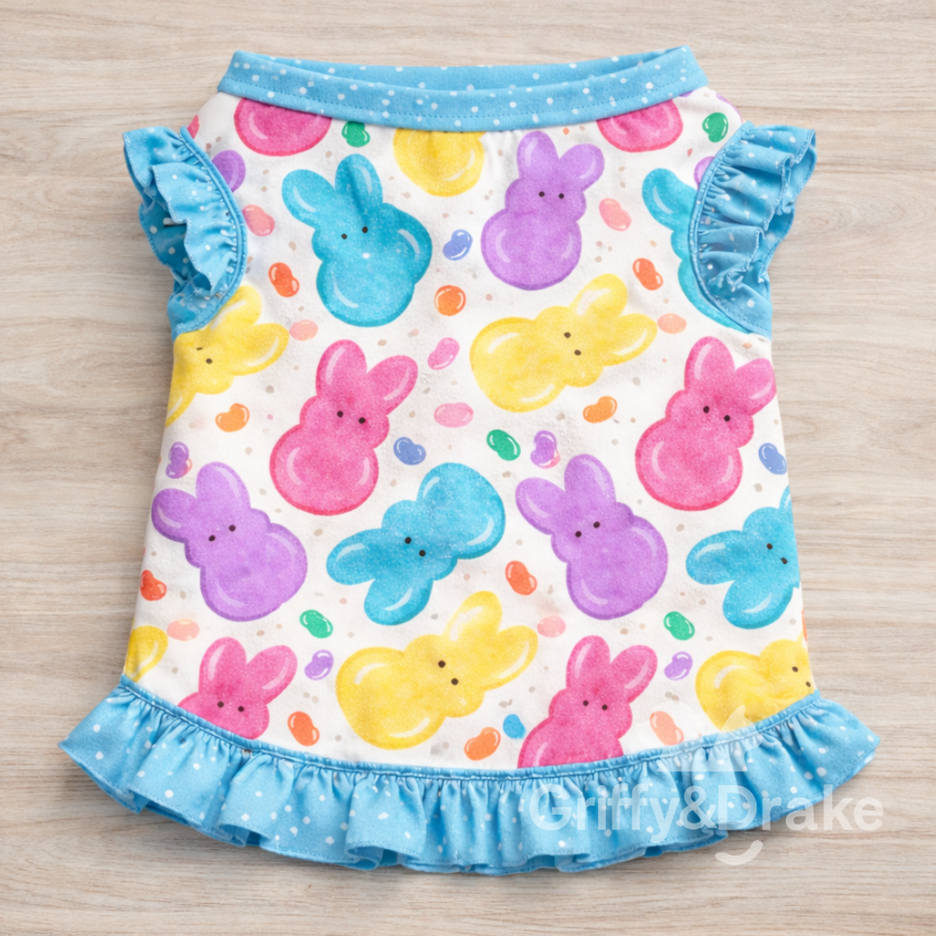 Jellybean Jubilee Ruffled Shirt