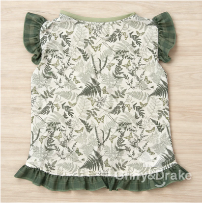 Moss and Meadows Ruffle Shirt