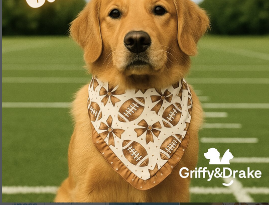 Touchdown Tails Ruffle Bandana